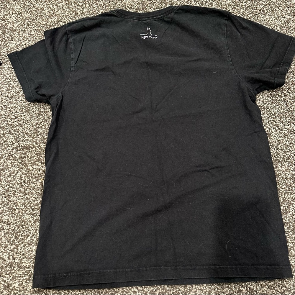 Black nyc Skyline cotton T-Shirt - Picture 8 of 11